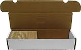 BCW 800-Count Storage Box for Standard 20pt Trading Cards, 200 lb. Test Strength (5-Count)