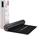HTV Black Heat Transfer Vinyl Rolls - 12" x 20ft Black HTV Vinyl for Shirts, Black Iron on Vinyl for Cricut & Silhouette Cameo - Easy to Cut & Weed for DIY Heat Vinyl Design primary