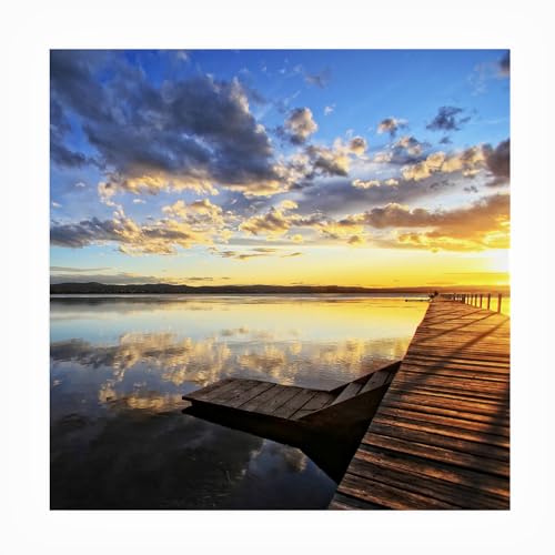 Trademark Fine Art Outdoor Canvas Art - Beata Czyzowska Young 'Cloud Reflection…