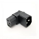 IEC C14 TO C13 POWER ADAPTER PDU PLUG/SOCKET UP 90 DEGREE Wall-mounted LCD TV