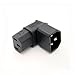 IEC C14 TO C13 POWER ADAPTER PDU PLUG/SOCKET UP 90 DEGREE Wall-mounted LCD TV