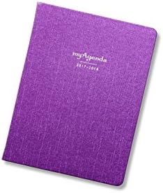 myAgenda Desktop Day Planner (2017-2018) . Organize Your Busy Life with the Convenient Week-At-A-View Layout. Quotes included Each Week for Motivatio (Orchid)