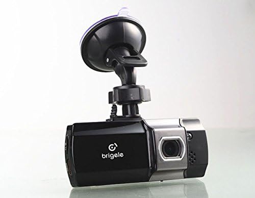 Brigele DR 2100 FullHD Dash Cam 1080p with G-Sensor, SD Card and Loop Recording - Car Video Recorder DVR with Built-in Screen