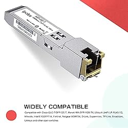 Gigabit SFP to RJ45 Copper SFP 1000Base-T, 1.25G