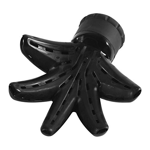 Rotekt Professional Hairdressing Tool Black Plastic Hand Shape Hair Blow Dryer Diffuser Accessory