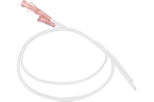 SZEMENTMD 10PCS Dog Catheter with Probe Urethral Dredging Urethra Urinary Clogging Side Opening,Veterinary Instrument(2.0X500MM)