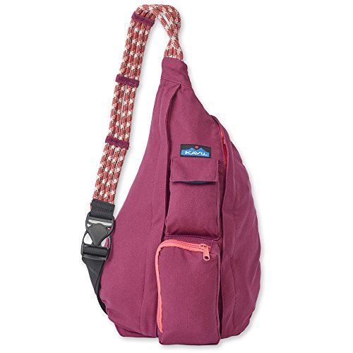 KAVU Women's Rope Bag Backpack, Ruby, One Size