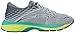 ASICS Women's Womens Gel-Cumulus 19 Athletic Shoe, Mid Grey/Carbon/Safety Yellow, 9 Medium US