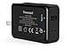Quick Charge 3.0 Sony Xperia M5 Wall Charger Kit with USB-C & USB Ports and Volt IQ Enhancements. Includes Full Power USB-C & Micro-USB 2.0 Cables.