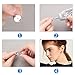 NBEADS 500 Pcs Silver Color Brass Ear Stud Components Bezel Settings Blank Peg & Post Earring Findings for DIY Earring Making