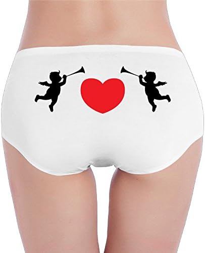Underwear Woman Angel Love Logo Boxers Sexy Cotton Underwear