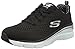 Skechers Women's Fashion Fit Statement Piece Sneaker,Black/White,US 7 M