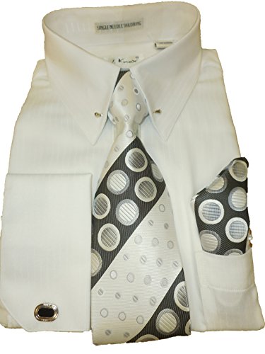 Karl Knox SX4367 Mens White Pinned 