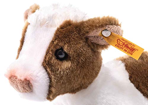 Steiff 72154 Kuh, weiß/braun gefleckt, 16 cm – Bild 3