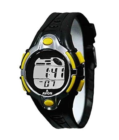 A Avon Sports Digital Black Dial Womens Watch - 1001141