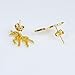 Cuple Gold Animal Stud Unicorn Earrings for Girls and Women