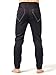 INBIKE Cycling Running Pants Jogger Winter Windproof Long Straight Sweat Pants Black Large TJ