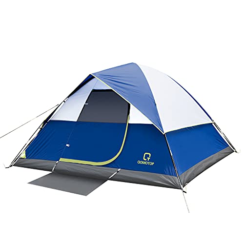 OT QOMOTOP Tents, 2 Person Easy Setup Dome Camping Tent Waterproof