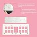 Feibi My First Year Baby Photo Frame Newborn Baby Keepsake Frame Kit Wood Kids Wall Hanging Picture Frame 13 Month Photo Frame (White) - Unique Baby Gifts The Perfect Decorations for Room Wall