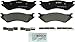 BOSCH BP1096 QuietCast Premium Semi-Metallic Disc Brake Pad Set - Compatible with Select Dodge Ram 1500, Ram 2500; REAR