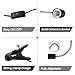 OMAYKEY Reptile Lamp Fixture Holder Clamp - Upgraded Lengthened & Adjustable Stand - for Pet Brooder Coop Chicken Lizard Turtle Snake Aquarium Habitat Heat Lamps & Light Bulbs - Black - 1 Pack
