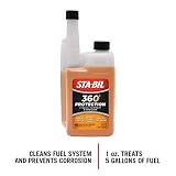 STA-BIL 32 Ounces (22275) 360 Protection Ethanol Treatment and Fuel Stabilizer, 32oz