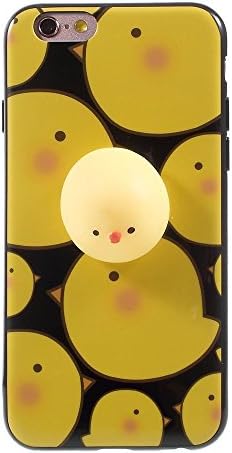 Squishy Cat iPhone 6 / 6S / 7 / 7 Plus Case, 3D Cute Soft Silicone Cartoon Squishy Cute Cat Healing Stress Reduce Relieve Ball Phone Cover (A iPhone6/6s)