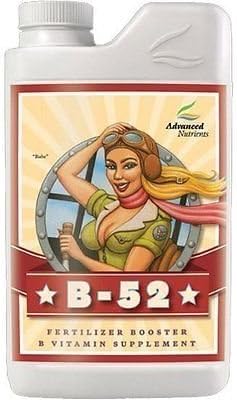 Advanced Nutrients B-52 Fertilizer Bloom Vitamins Enhancer Booster, 1 Liter
