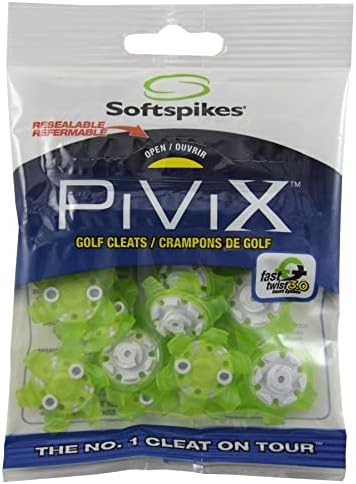 Champ LiteWate Cleat FTS 3.0 - Set Di 1 Disco Tacchetto Da Golf Nero - Sistema Fast Twist