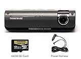 THINKWARE F770 Dash Cam | Front | 1080P HD Dash Cam with Sony Exmor Sensor + Built-in WiFi + Super Night Vision - 64GB SD Card | Cigarette Power Cable Included