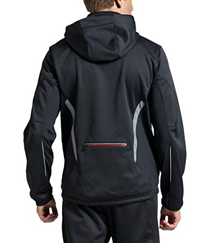 image for OUTTO Men's Winter Cycling Running Jacket Water Resistant Windproof Th