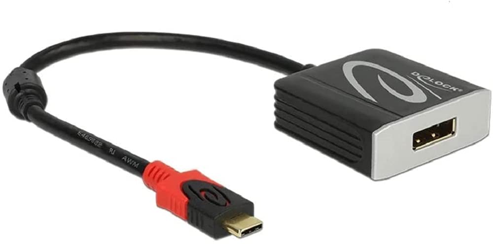 Delock 0.2 m 1x DisplayPort 1x USB, 63312