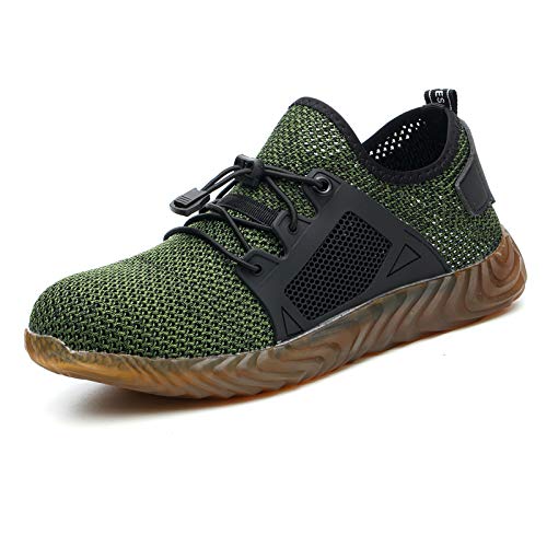 thumbnail image 2 of Lightweight Steel Toe Work Shoes - Safety Construction Shoes For Men & Women 2 of 10