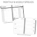 bloom daily planners 2019-2020 HARDCOVER Academic Year Day Planner - Passion/Goal Organizer - Monthly & Weekly Dated Calendar Agenda Book - (August 2019 - July 2020) - 6