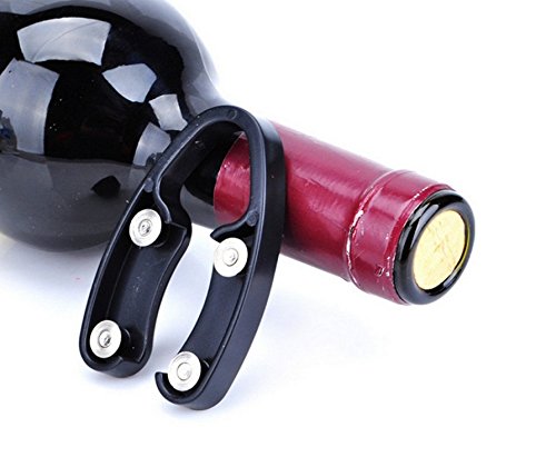 Polymer Creative Black Wine Bottle Paper Foil Cutter Wine Tool Accessories (Black) - Thumbnail 2