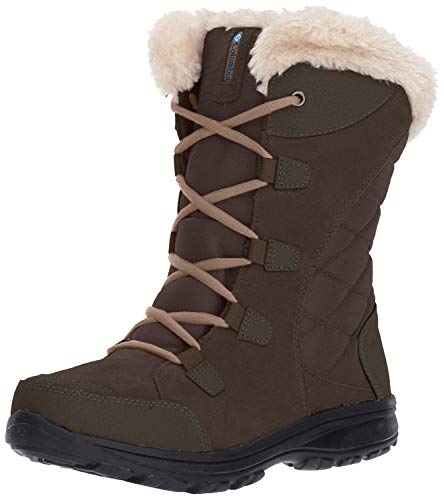 Columbia Women's Ice Maiden Ii Snow Boot, Cordovan, Siberia, 9.5 B US