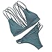 Hot Sale! AMA(TM) Women Sexy Women Bikini Set Swimwear Push-Up Padded Bra Swimsuit Beachwear (S, Green)
