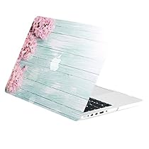 TOP CASE - Retina 13-Inch Floral Pattern Graphic Rubberized Hard Case Cover for Macbook Pro 13