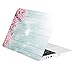 TOP CASE - Floral Pattern Graphic Rubberized Hard Case Cover Compatible with Apple MacBook Pro 13