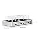 MixMart 6-Port USB Charging Station Docks for Multiple Devices like iPhone/ iPad/ Universal Smart Phones and Tablets (Silver)