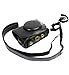 TUYUNG Vintage Leather Camera Case Bag with Strap for Canon Powershot G7X, G7X Mark II DSLR Camera - Black