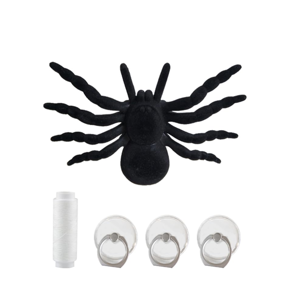 Photo 1 of *2 pack* Halloween Spiders, Spider Pranks, can Freely Match Scenes to Create Thrills