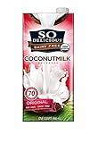 SO DELICIOUS Dairy Free Organic Coconut Milk Beverage Original, 32 Ounce