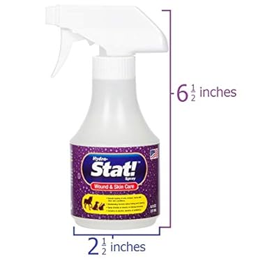 Buy Stat Spray Cat And Dog Wound Care Pet First Aid Spray Promotes Fast Healing And Soothing Relief Topical Animal Treatment For Hot Spots Cuts Burns Itching And Other Skin