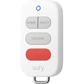 eufy Key Fob E10, Quick Arm and Disarm, Weather-Resistant and Durable | Long-Lasting Battery, Versatile Carrying Options, Requires a US version of HomeBase 2, 3, Mini, or Pro