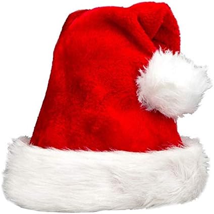 GKETL Father Christmas Hats Caps Santa Claus Xmas Cotton Cap New Year Cap Merry Christmas Decoration
