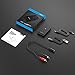 Nulaxy 2in1 Bluetooth Transmitter Receiver 3.5mm Aux Wireless Audio Adapter (BR18)