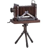 Deco 79 Wood Metal Camera, 17 by 11-Inch