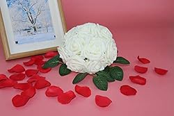 Code Florist Artificial Foam Roses 20pcs with