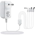 Sigely 4.5V White Power Adapter Compatible with Lemax Lighted Accessory 74707 74295 84428 44242 94565 94566 94527 94563 94564 64517 74269 Christmas Micro Lighting Building Decoration